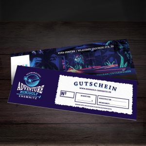 Adventure Minigolf Chemnitz - Gutschein