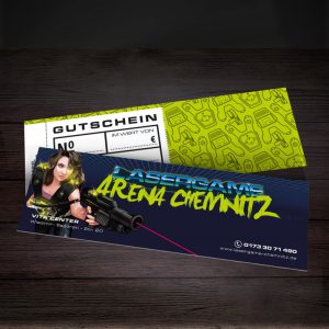 Lasergame Chemnitz - Gutschein